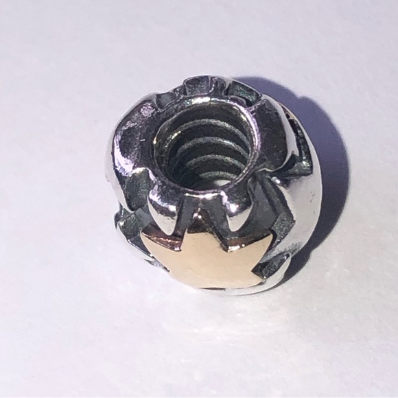 Retired Pandora 14k Star Charm - Picture 3 of 11